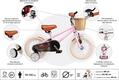 Miqilong детский велосипед RM 12 розовый ATW-RM12-PINK