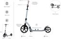 Miqilong самокат Beagle оливковый BEAGLE-200-OLIVE