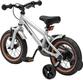 Miqilong дитячий велосипед ST 12 серебряный RBB-ST12-SILVER
