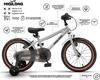 Miqilong детский велосипед ST 16 серебряный RBB-ST16-SILVER
