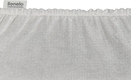 Lionelo простирадло Bamboo Sheet off white 118х60 GREY LO-BAMBOO SHEET OFF WHITE GREY 118x60