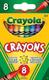 #Crayola набор карандашей витрина -25% 8 шт #256238.048
