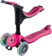 Globber самокат GO UP SPORTY 360 колеса з підсвічуванням фуксия 456-610
