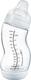 Difrax скляна антиколікова пляшечка з силіконовою соскою 310 мл S-bottle Wide White 737FE White