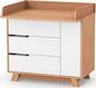 Верес комод Манхэттен 900 бело-буковый 33.2.32.2.15ver