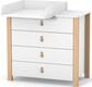 Верес комод Монако 900 бело-буковый 33.2.351.2.15ver