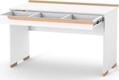 Верес письменный стол Сиэтл бело-буковый 46.37.2.15ver