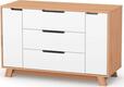 Верес комод Манхеттен 1200 бело-буковый (пп) 35.2.32.2.15ver