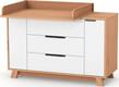 Верес комод Манхеттен 1200 бело-буковый (пп) 35.2.32.2.15ver