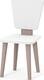 Верес стульчик Нью-Йорк Капучино-белый 46.36.2.13ver