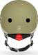 Scoot&Ride шлем защитный детский с фонариком (XXS/XS) оливковый SR-181206-OLIVE