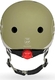 Scoot&Ride шлем защитный детский с фонариком (XXS/XS) оливковый SR-181206-OLIVE