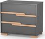 Верес комод Сиэтл 900 Темно-серый 33.2.37.2.16ver
