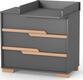 Верес комод Сиэтл 900 Темно-серый 33.2.37.2.16ver