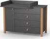 Верес комод Монако 1200 темно-серый 35.2.351.2.16ver