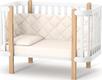 Верес кроватка детская без колёс ЛД5 Монако, на ножках Бело-буковый 05.3.1.21.15ver