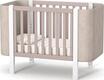 Верес ліжечко дитяче ЛД 5 Монако Велюр капучино-белый 05.3.1.212.13ver