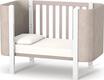 Верес ліжечко дитяче ЛД 5 Монако Велюр капучино-белый 05.3.1.212.13ver