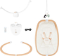 Babymoov шезлонг-гойдалка Swoon Hoop  Sand A055022