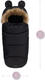 MoMi зимовий конверт Sleeping bag black AKCE00032