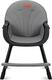 MoMi стульчик для кормления 2в1 REKI black KRKA00033