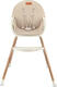 MoMi стульчик для кормления 2в1 REKI beige KRKA00035
