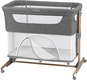 MoMi приставная кроватка SMART BED gray LOZE00002