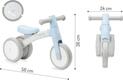 MoMi біговел-каталка TEDI light blue ROBI00037
