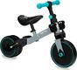 MoMi дитячий біговел-велосипед LORIS 4в1 grey turquise ROBI00041