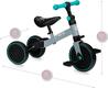 MoMi дитячий біговел-велосипед LORIS 4в1 grey turquise ROBI00041