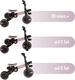 MoMi триколісний велосипед 3в1 FILO pink ROTR00024
