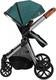 MoMi універсальна коляска 2в1 LIMURU green WOSP00028