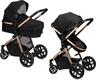 MoMi універсальна коляска 2в1 LIMURU black WOSP00029