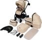 MoMi універсальна коляска 2в1 GISELLE beige WOSP00036