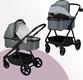 MoMi універсальна коляска 2в1 GISELLE gray WOSP00037