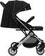 MoMi прогулянкова коляска  ESTELLE LIGHT black silver WOSP00051