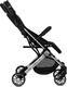 MoMi прогулянкова коляска  ESTELLE LIGHT black silver WOSP00051