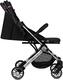 MoMi прогулянкова коляска  ESTELLE LIGHT black silver WOSP00051
