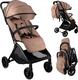 MoMi прогулянкова коляска ANDREA light brown WOSP00067