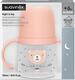 Suavinex чашка с силиконовым носиком 150 мл Night and day рожева з малюнком 309185bbg