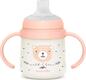 Suavinex чашка с силиконовым носиком 150 мл Night and day рожева з малюнком 309185bbg