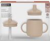 Suavinex чашка силиконовая 3 в 1 Colour Essence бежева 402898bbg