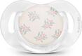 Suavinex пустышка физиологическая 6-18 мес Poetry світло-бежева з рожевими квітами 308932bbg