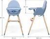 Kinderkraft стільчик для годування 2 в 1 Fini 2 Nordic Breeze KHFINI02NOR0000