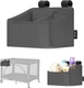 Lionelo органайзер для ліжечка Sidepocket Small Grey LO-SIDEPOCKET SMALL GREY