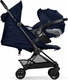 Cybex прогулочная коляска Coya Matt Black Rebellious Luxury Denim Blue з сумкою 525000533bbg