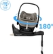 Maxi-Cosi автокрісло Pebble Slide Pro Sapphire Sand 8442128110