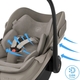Maxi-Cosi автокрісло Pebble Slide Pro Sapphire Sand 8442128110