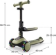 Kinderkraft самокат Halley 2 Grassland Green KRHALL02GRE0000