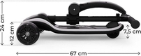 Kinderkraft самокат 2в1 Raket Up Black KRRAUP00BLK0000